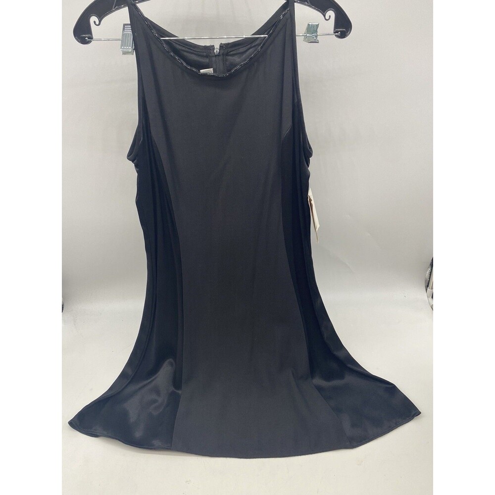 Jessica McClintock Gunne Sax Little Black Dress Evening Made USA Vintage NWT